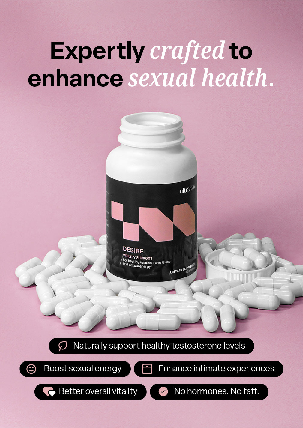 Ultramax Desire - Unterstützung der männlichen Potenz